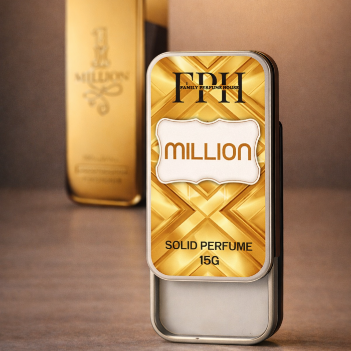 1 Million inspired warm spicy solid wax perfume for men by Family Perfume House – alcohol free long lasting pocket perfume
