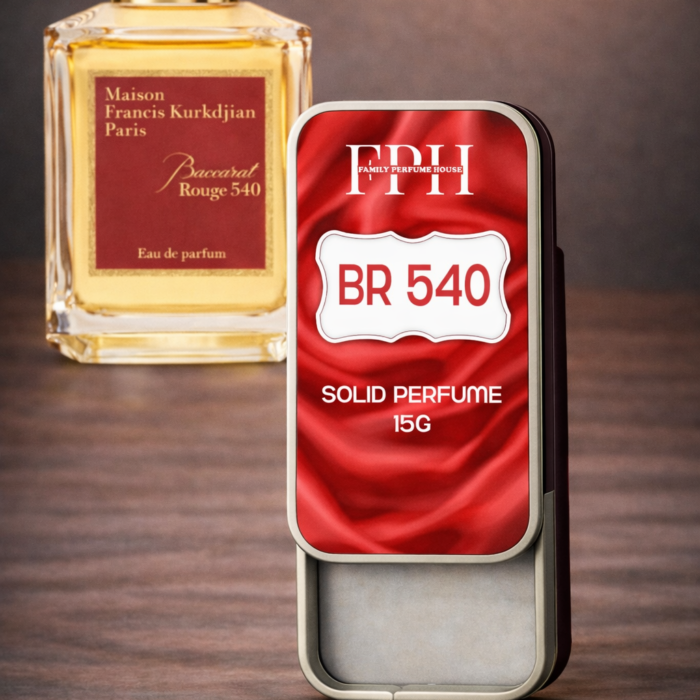 BR 540 inspired amber floral solid wax perfume for women by Family Perfume House – alcohol free long lasting pocket perfume