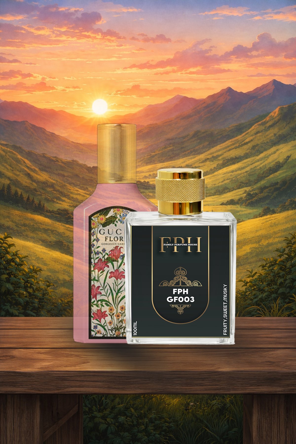 Flora inspired floral perfume for women by Family Perfume House – long lasting luxury fragrance