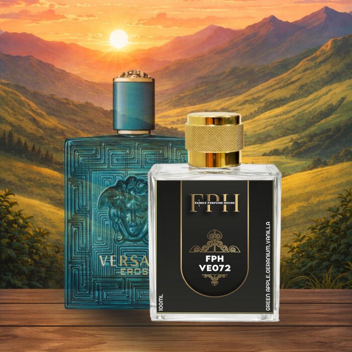 Eros inspired fresh sweet perfume for men by Family Perfume House – bold sensual long lasting fragrance