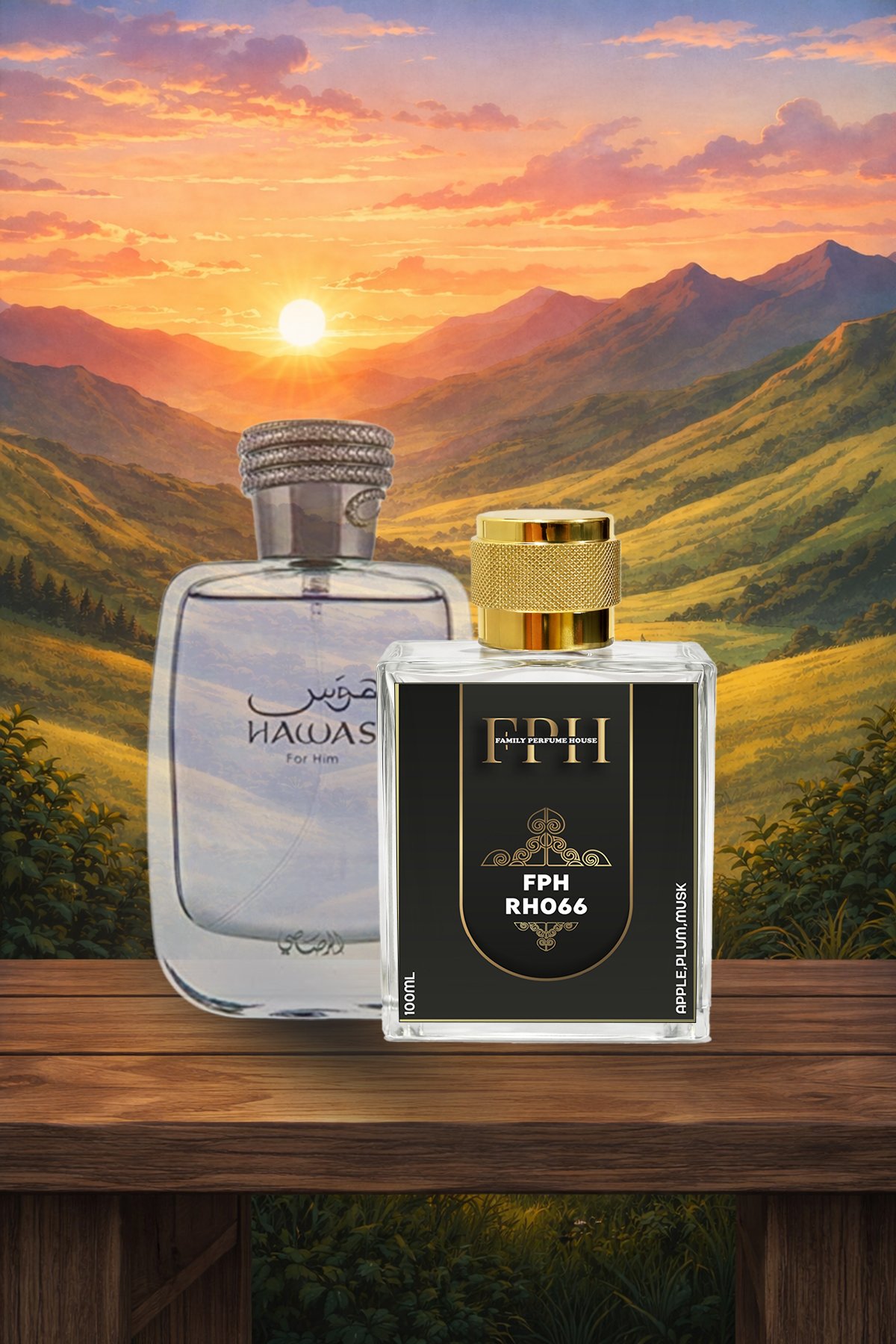 Havas inspired fresh aquatic perfume for men by Family Perfume House – long lasting modern masculine fragrance