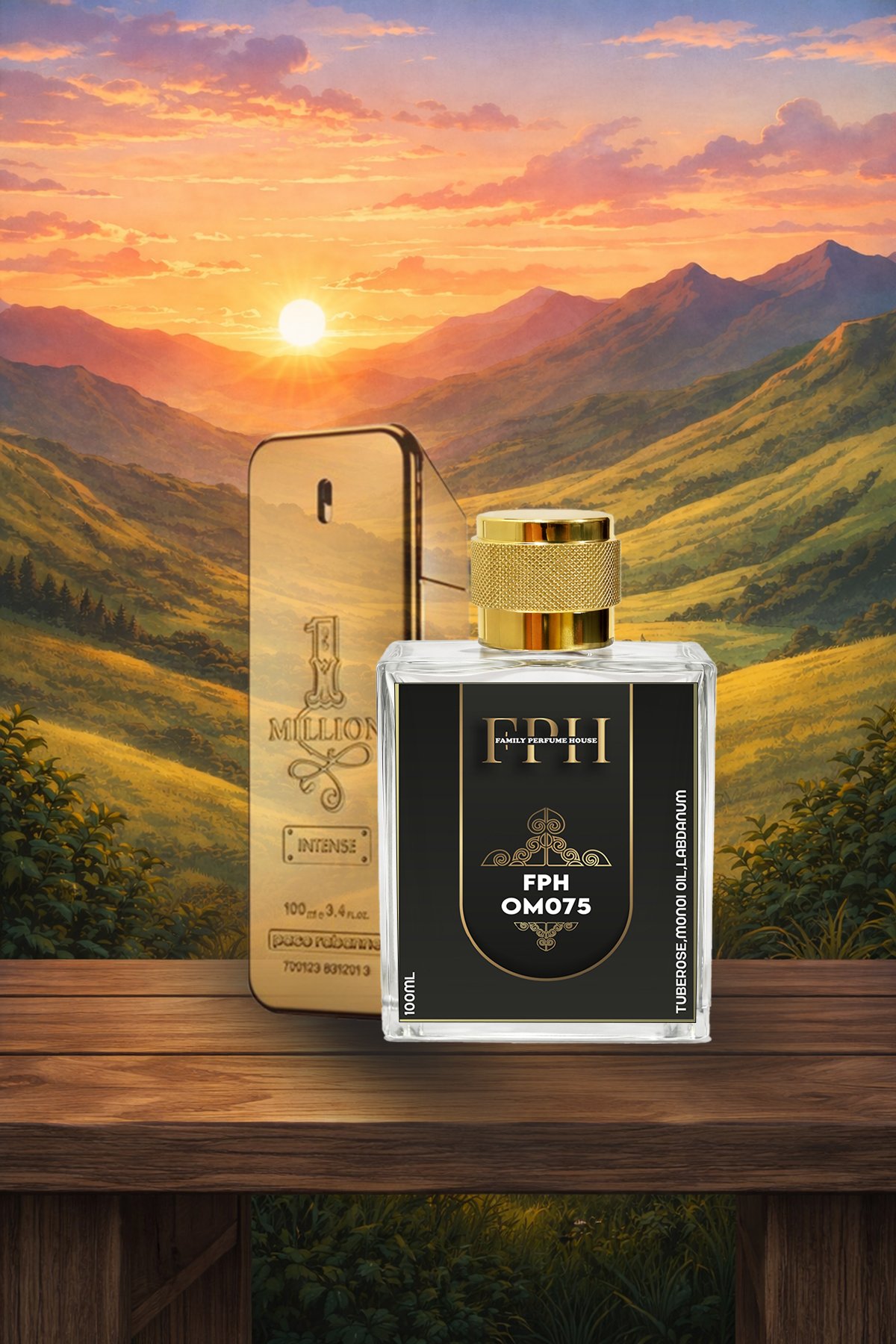 1 Million inspired warm spicy perfume for men by Family Perfume House – bold rich long lasting fragrance