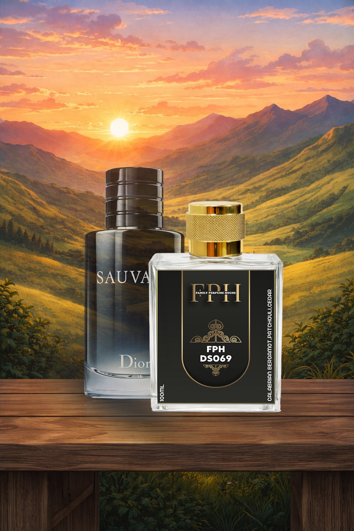 Sauvage inspired fresh spicy perfume for men by Family Perfume House – bold masculine long lasting fragrance