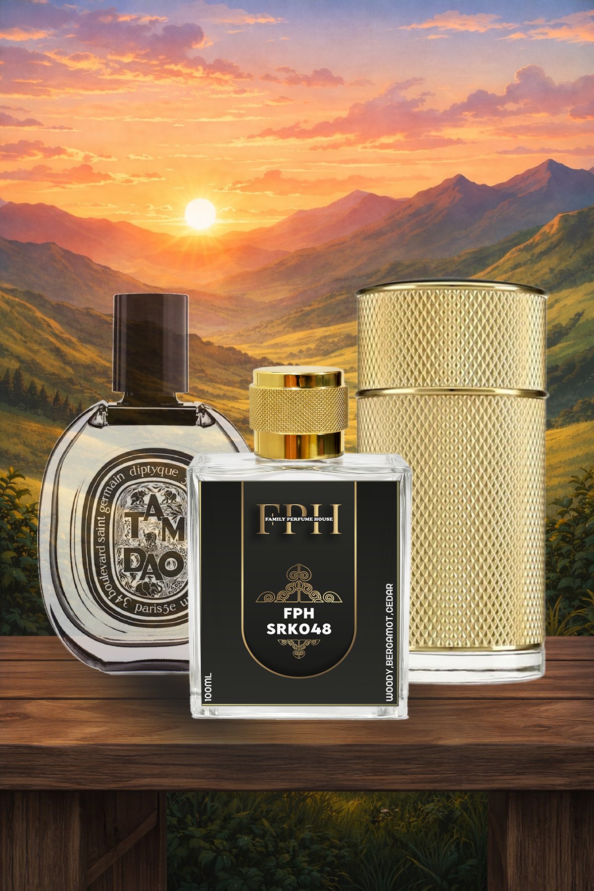 Tam Dao and Icon Absolute inspired woody fusion perfume by Family Perfume House – luxurious, long lasting unisex fragrance