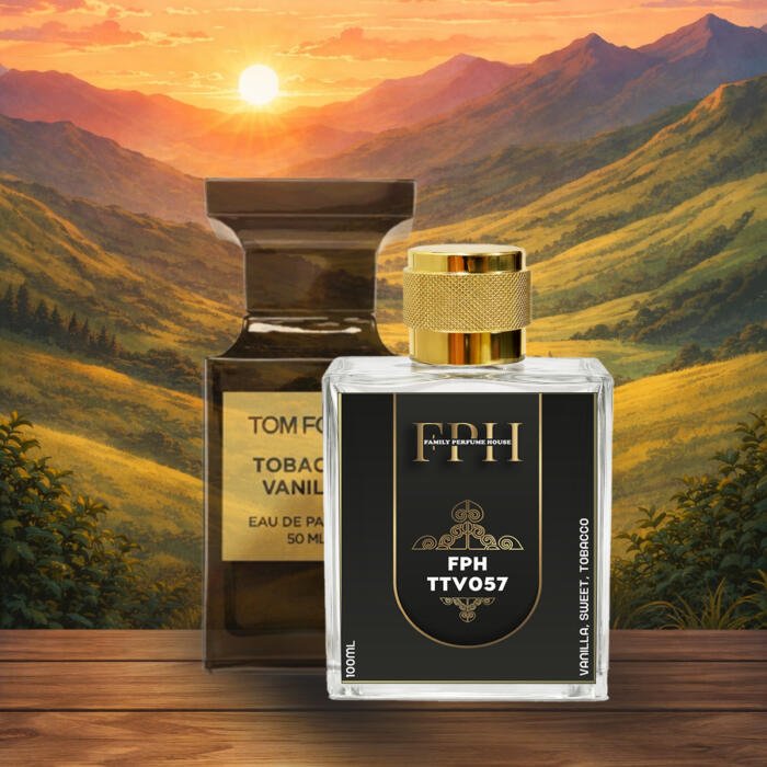 Tobacco Vanille inspired warm spicy perfume by Family Perfume House – rich, sweet long lasting fragrance