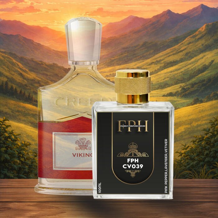 Viking inspired spicy woody perfume for men by Family Perfume House – bold, powerful long lasting fragrance